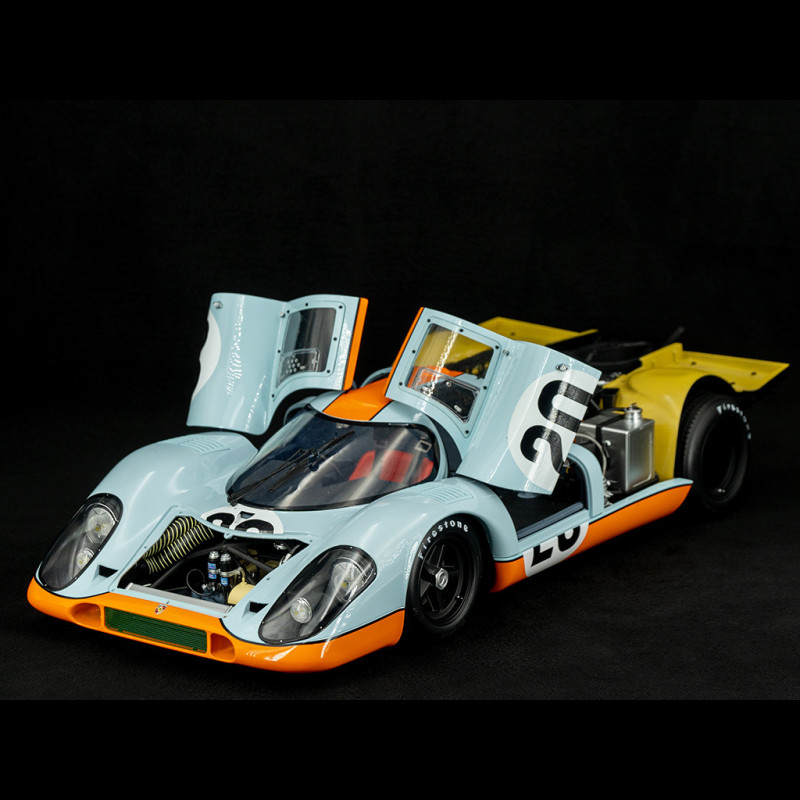 Kit Porsche 917K n° 20 Gulf 24h Le Mans 1970 with Headlights and