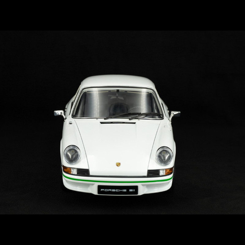 Porsche 911 S Blanche 1968 - IXO 1/43 Pour Auto Plus - Sur Socle - Occasion