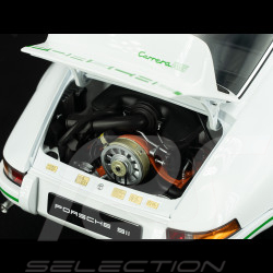 Kit Porsche 911 Carrera RS 2.7 1973 Grand-Prix White / Green stripes 1/8 Ixo Models