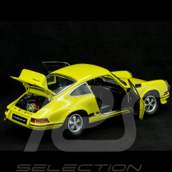 Kit Porsche 911 Carrera RS 2.7 1973 Jaune 1/8 à monter Ixo Models