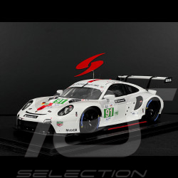 Porsche 911 RSR-19 Type 991 n° 91 Vainqueur 24h Le Mans 2022 1/18 Spark 18S818