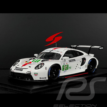 Porsche 911 RSR-19 Type 991 n° 91 Vainqueur 24h Le Mans 2022 1/18 Spark 18S818