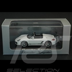 Porsche Boxster Spyder 2010 blanche 1/43 Minichamps WAP0201010A