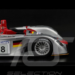 Audi R8 n° 8 Vainqueur 24h Le Mans 2000 1/18 Spark 18LM00