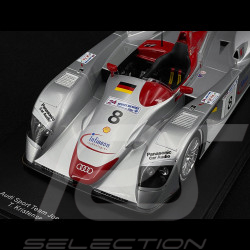 Audi R8 n° 8 Sieger 24h Le Mans 2000 1/18 Spark 18LM00