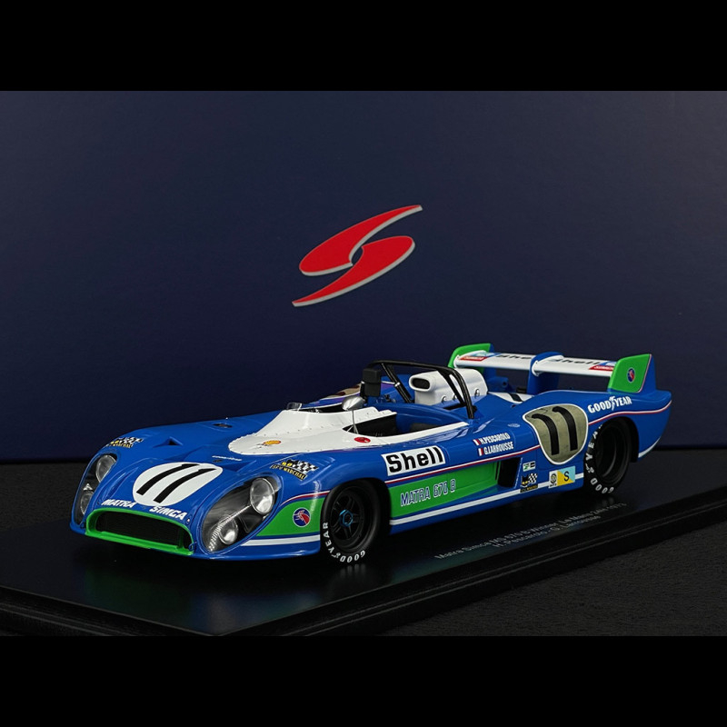 スパーク 1/43 マトラ MS670B 1973 ル・マン24時間 Matra Simca MS670B n° 11 Vainqueur 24h Le Mans 1973 1/18 Spark 18LM73