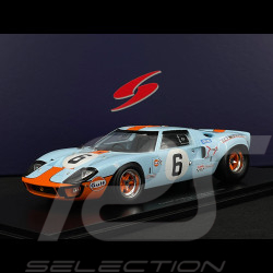 Ford GT40 n° 6 Vainqueur 24h Le Mans 1969 1/18 Spark 18LM69