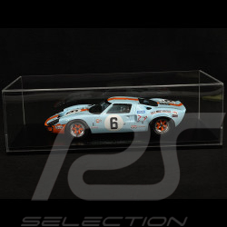 Ford GT40 n° 6 Vainqueur 24h Le Mans 1969 1/18 Spark 18LM69