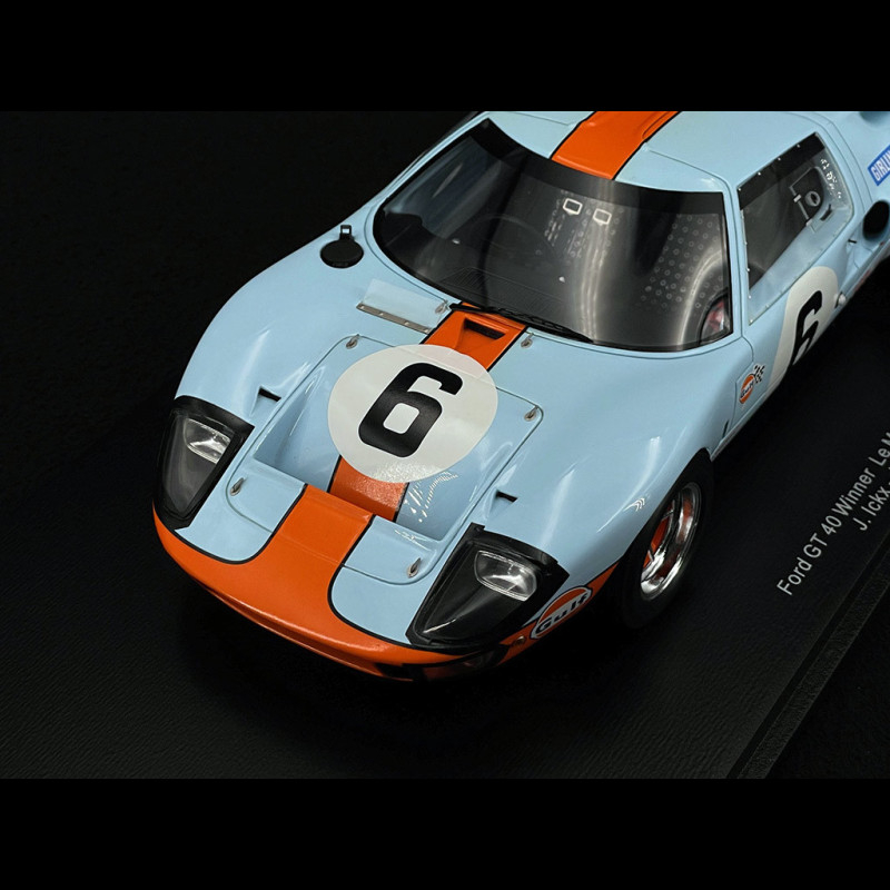 Spark 1:18 Ford GT 40 No.9 Winner 24h Le Mans 1968 P. Rodriguez - L. Bianchi - GTR Models