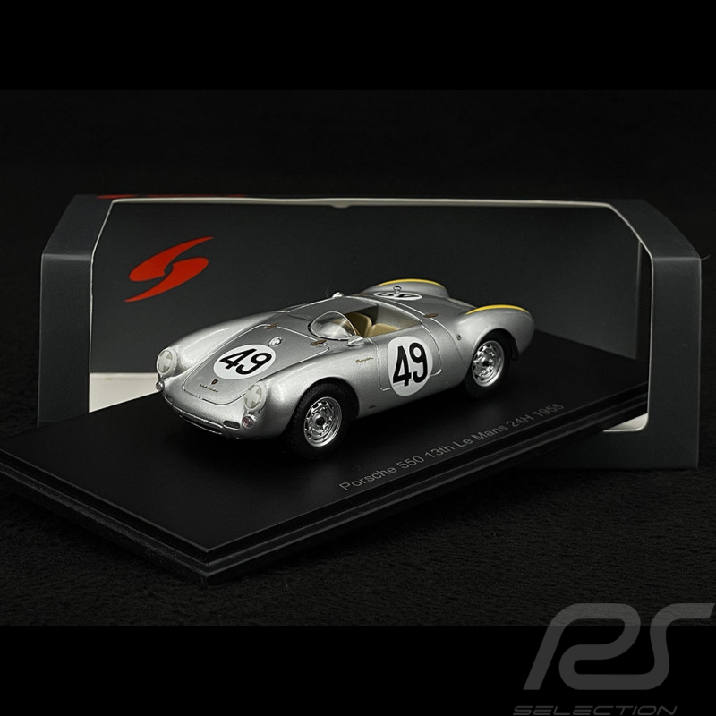 Porsche 550 N° 49 24h Le Mans 1955 1/43 Spark S9713