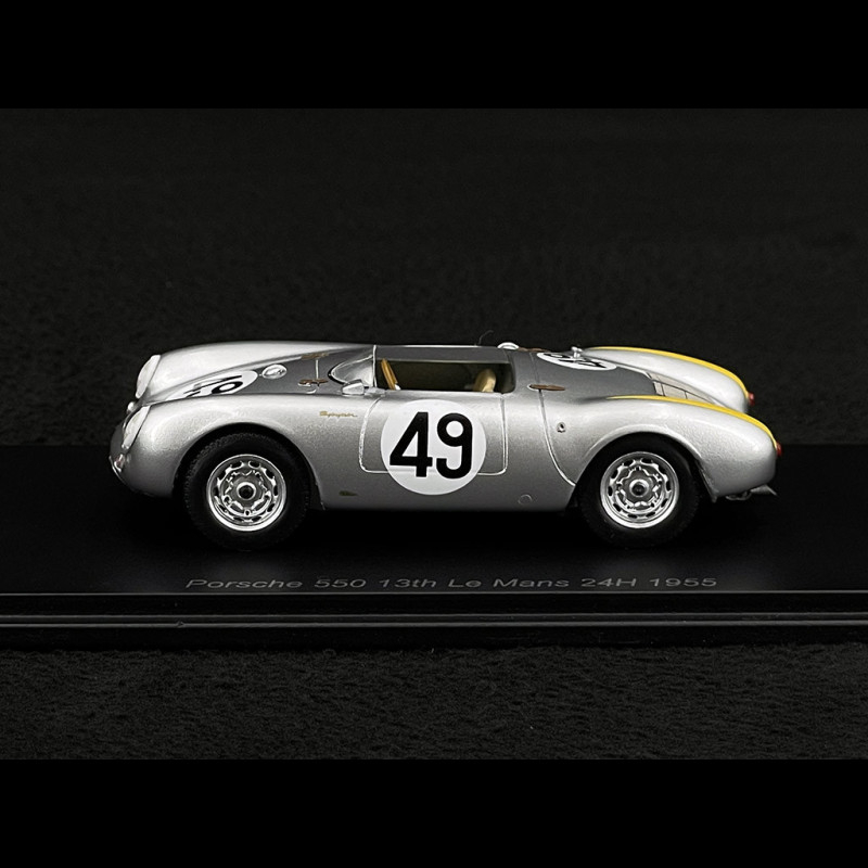 SPARK S9723 PORSCHE 550A N°33 24H Le Mans 1957 -H. Herrmann - R.von