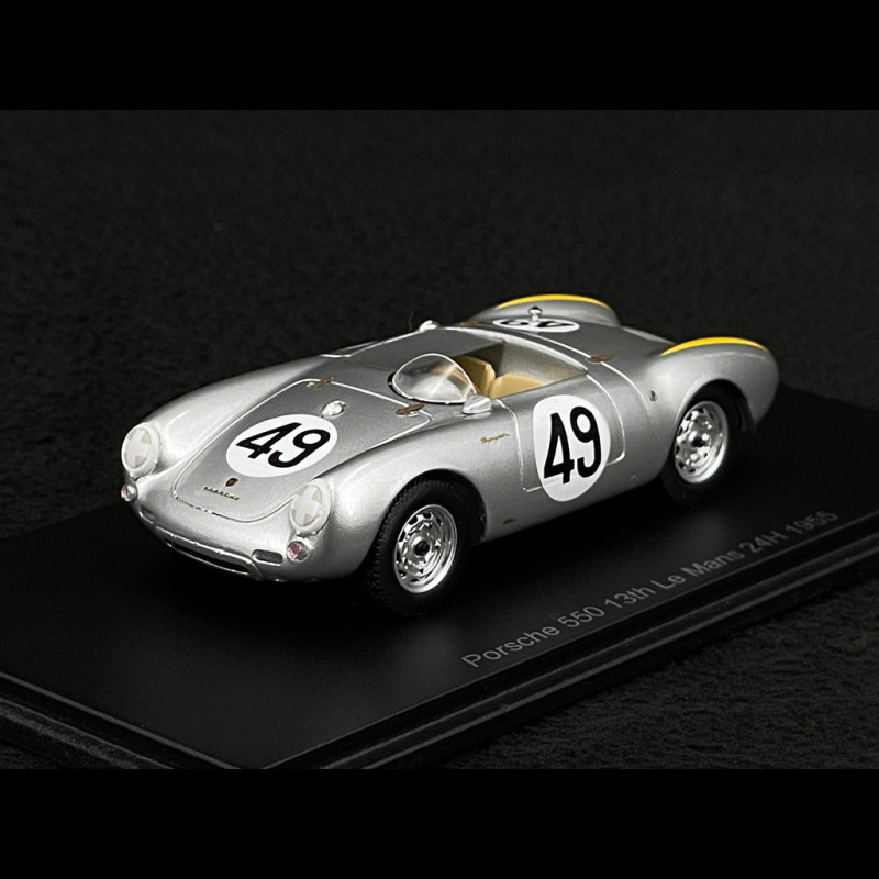 1955 Porsche 550 n°49 Arkus Duntov - Veuillet 13th Le Mans S9713 Spark