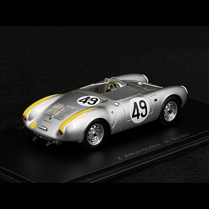Porsche 550 N° 49 24h Le Mans 1955 1/43 Spark S9713