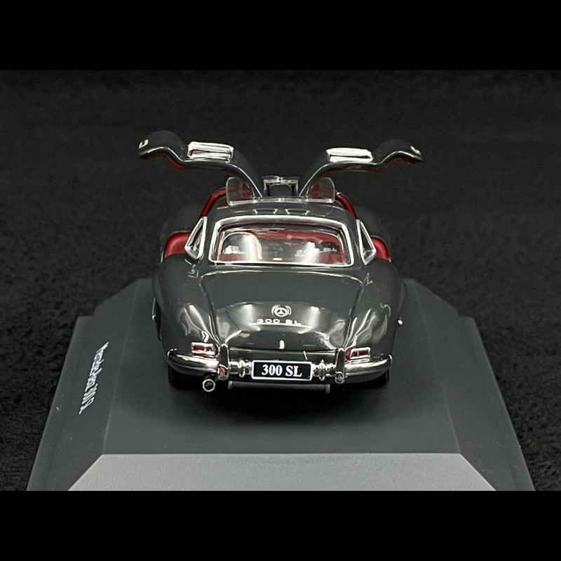 Voiture Miniature Mercedes 300 SL Grise 1954 - Solido 1/43 - Réf N°4052 - Occasion