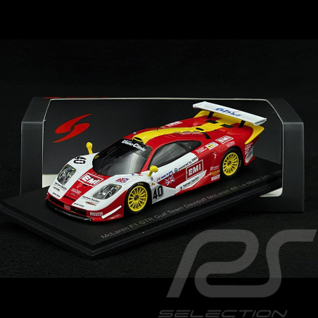 McLaren F1 GTR n° 40 4. 24h Le Mans 1998 1/43 Spark S6681