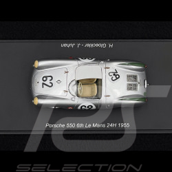 Porsche 550 N° 62 6. 24h Le Mans 1955 1/43 Spark S9712