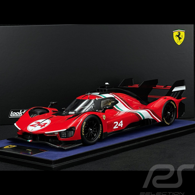 Ferrari 499P Modificata n° 24 Version de présentation 1/18 LookSmart LS18RC028