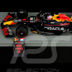 Max Verstappen Red Bull Racing RB19 n° 1 Winner GP Netherlands 2023 F1 1/18 Spark 18S959