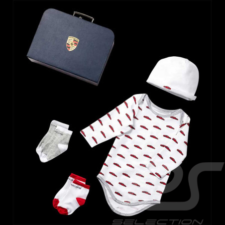 Set Barboteuse Porsche Essential pour bébé Blanc / Rouge WAP2000020RESS