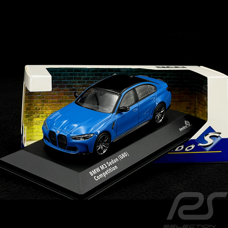 BMW M3 G80 2023 Santorini Blau 1/43 Solido S4315302