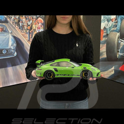 Porsche 911 GT3 RS Type 991 2019 Lizard Green / Black Stripes 1/12 GT Spirit GT917