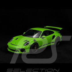 Porsche 911 GT3 RS Type 991 2019 Lizard Green / Black Stripes 1/12 GT Spirit GT917