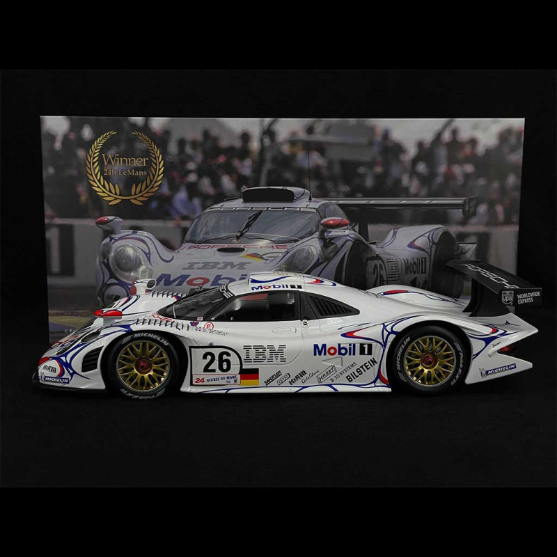 Porsche 911 GT1 -98 Type 996 n° 26 Winner 24h Le Mans 1998 1/12