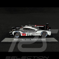 Porsche 919 Hybrid - HY n° 2 LMP1 Vainqueur Le Mans 2016 1/43 Spark MAP02031616