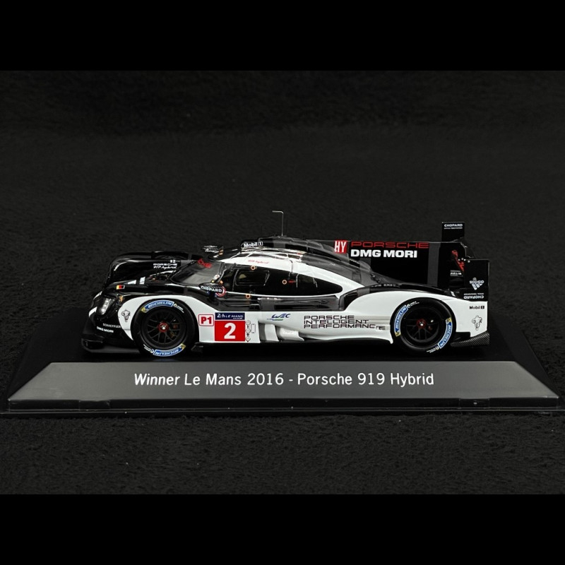 Porsche 919 Hybrid - HY n° 2 LMP1 Winner Le Mans 2016 1/43 Spark