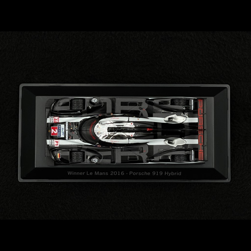 Porsche 919 Hybrid - HY n° 2 LMP1 Winner Le Mans 2016 1/43 Spark