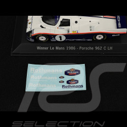 Porsche 962 C LH  n° 1 Sieger Le Mans 1986 1/43 Spark MAP02028613