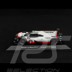 Porsche 919 Hybrid Vainqueur Le Mans 2017 n° 2 LMP1 1/43 Spark MAP02031717