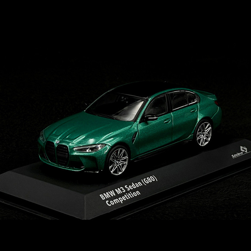 BMW M3 G80 2023 Vert Île de Man 1/43 Solido S4315301