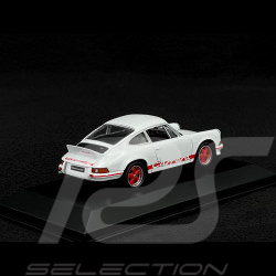 Porsche 911 Carrera RS 2.7 1973 Blanc / Bandes Rouges 1/43 Welly MAP01997323