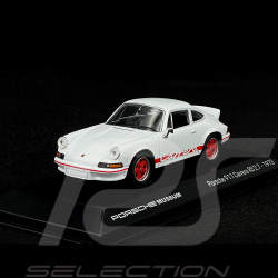 Porsche 911 Carrera RS 2.7 1973 Blanc / Bandes Rouges 1/43 Welly MAP01997323