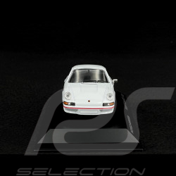 Porsche 911 Carrera RS 2.7 1973 Blanc / Bandes Rouges 1/43 Welly MAP01997323