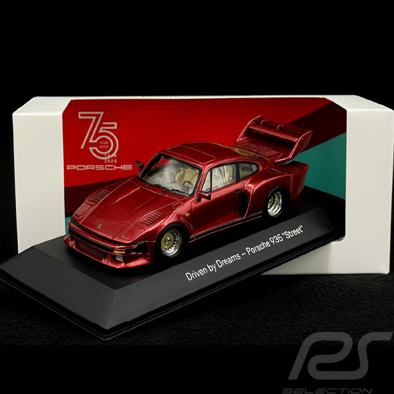 Porsche 935 Street 1983 Mansour Ojjeh Rouge Brillant 1/43 Spark MAP02040023