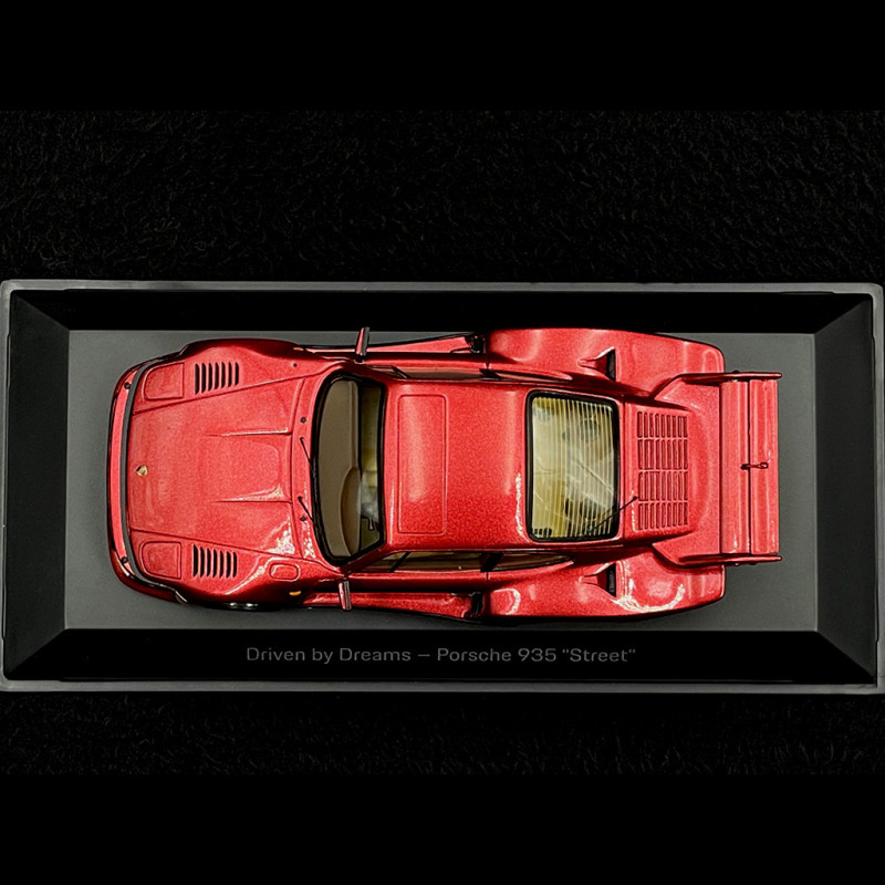 Porsche 935 Street 1983 Mansour Ojjeh Brilliant Red 1/43 Spark