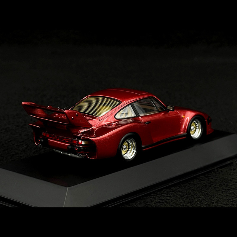 Porsche 935 Street 1983 Mansour Ojjeh Brilliant Red 1/43 Spark