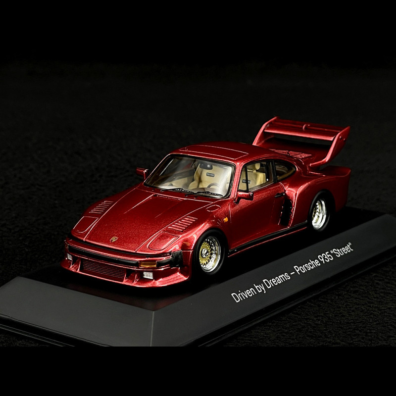 Porsche 935 Street 1983 Mansour Ojjeh Brilliant Red 1/43 Spark