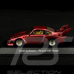 Porsche 935 Street 1983 Mansour Ojjeh Brilliant Red 1/43 Spark MAP02040023