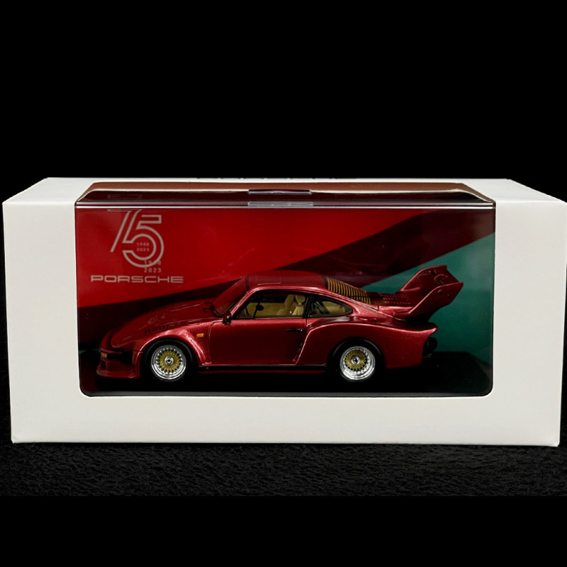 バーチー Porsche 935 Street 1983 Mansour Ojjeh Brilliant Red 1/43 Spark