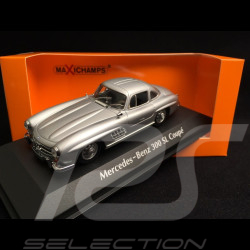 Mercedes Benz 300 SL coupe 1955 gris argent 1/43 Minichamps 940039000