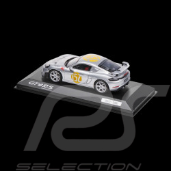 Porsche 718 Cayman GT4 RS Type 982 Panamericana n° 152 2023 Argent 1/43 Spark WAP0204120SCAY