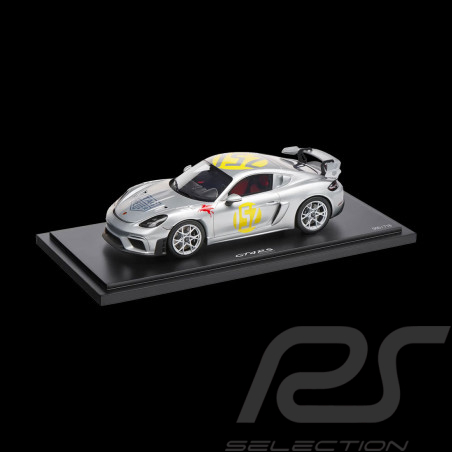 Porsche 718 Cayman GT4 RS Type 982 Panamericana n° 152 2023 Argent 1/18 Spark WAP0214120SCAY