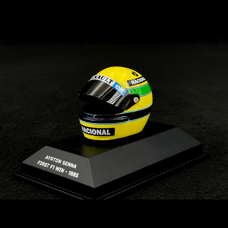 Minichamps Casque Ayrton Senna 1994 – Dernier GP – Réplique 1/8 Pour Collectionneur