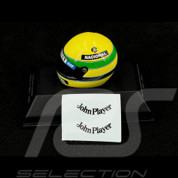 Casque Ayrton Senna GP Portugal 1985 Première victoire en F1 1/8 Minichamps 540308512