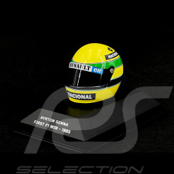 Ayrton Senna Helm GP Portugal 1985 1. F1 Sieg 1/8 Minichamps 540308512