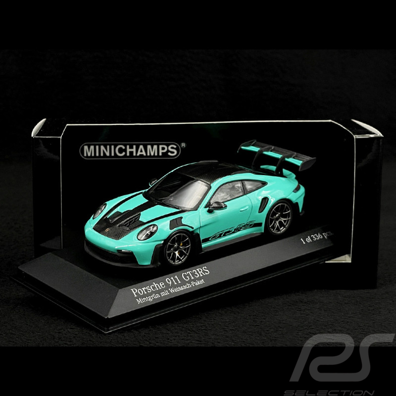 Porsche 911 GT3 RS Type 992 Weissach Package 2024 Vert Menthe 1/43 Minichamps 410062109