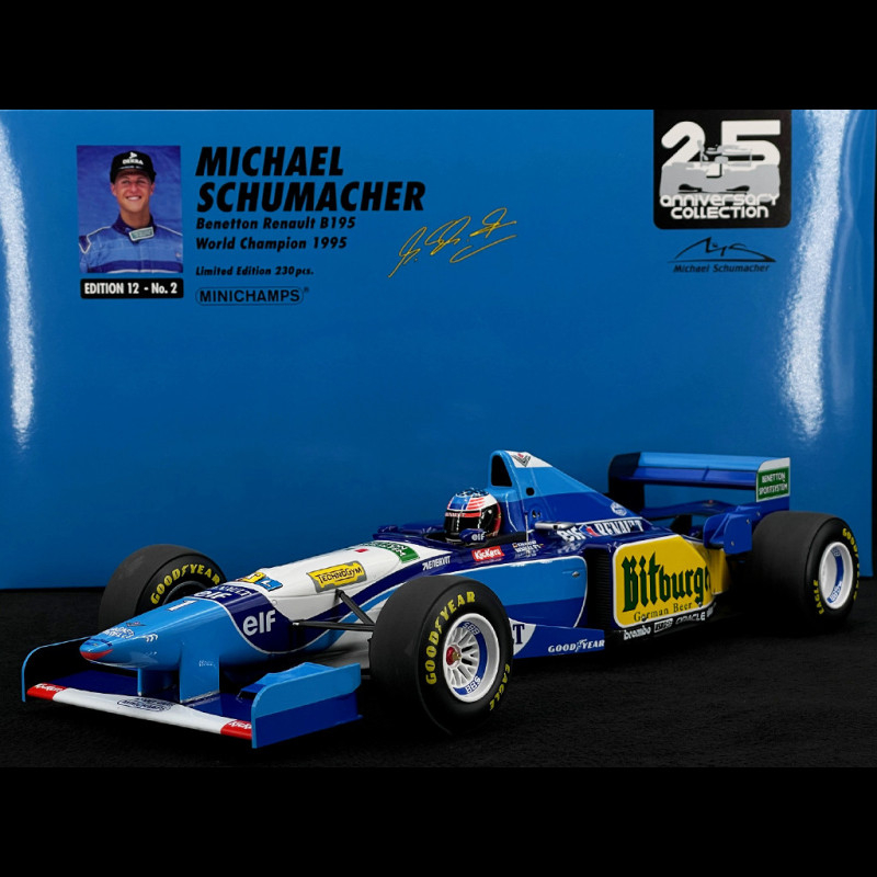 Minichamps 1/18 Benetton Renault B195 GP Canada 1995 Schumacher, Neuf, Prévente